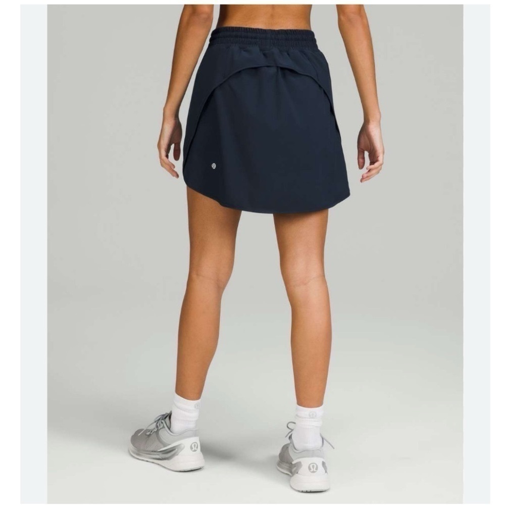 NEW Lululemon Hotty Hot High-Rise Skirt Black - Picture 3 of 12